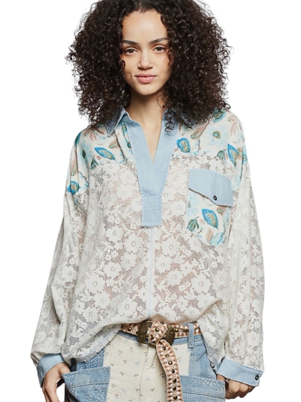 118:  POL NEW TOP DENIM (H34)